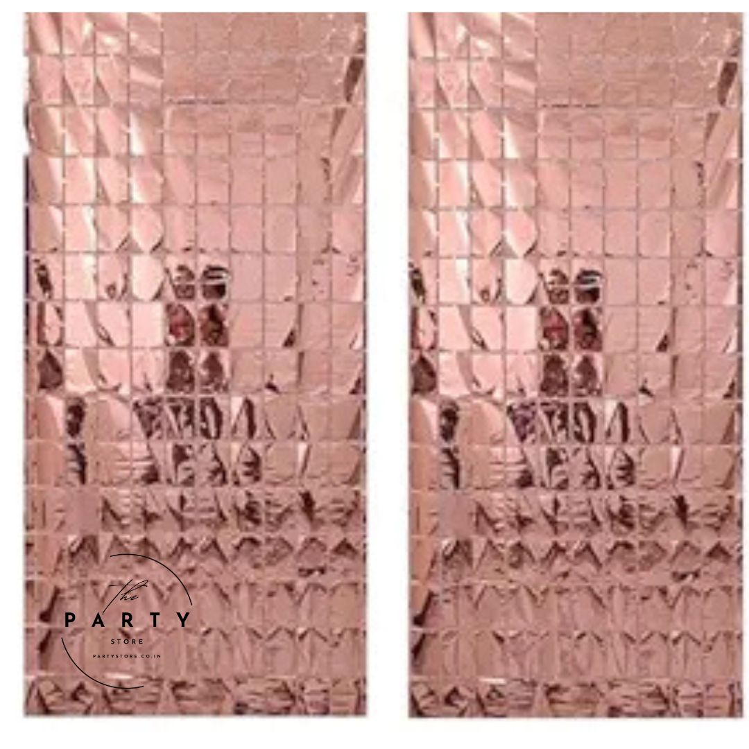 Fringe Square Curtains Happy Birthday Party, Anniversary, Bachelorette, Baby Shower, Bridal Shower Decoration Item