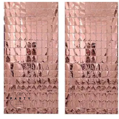 Fringe Square Curtains Happy Birthday Party, Anniversary, Bachelorette, Baby Shower, Bridal Shower Decoration Item