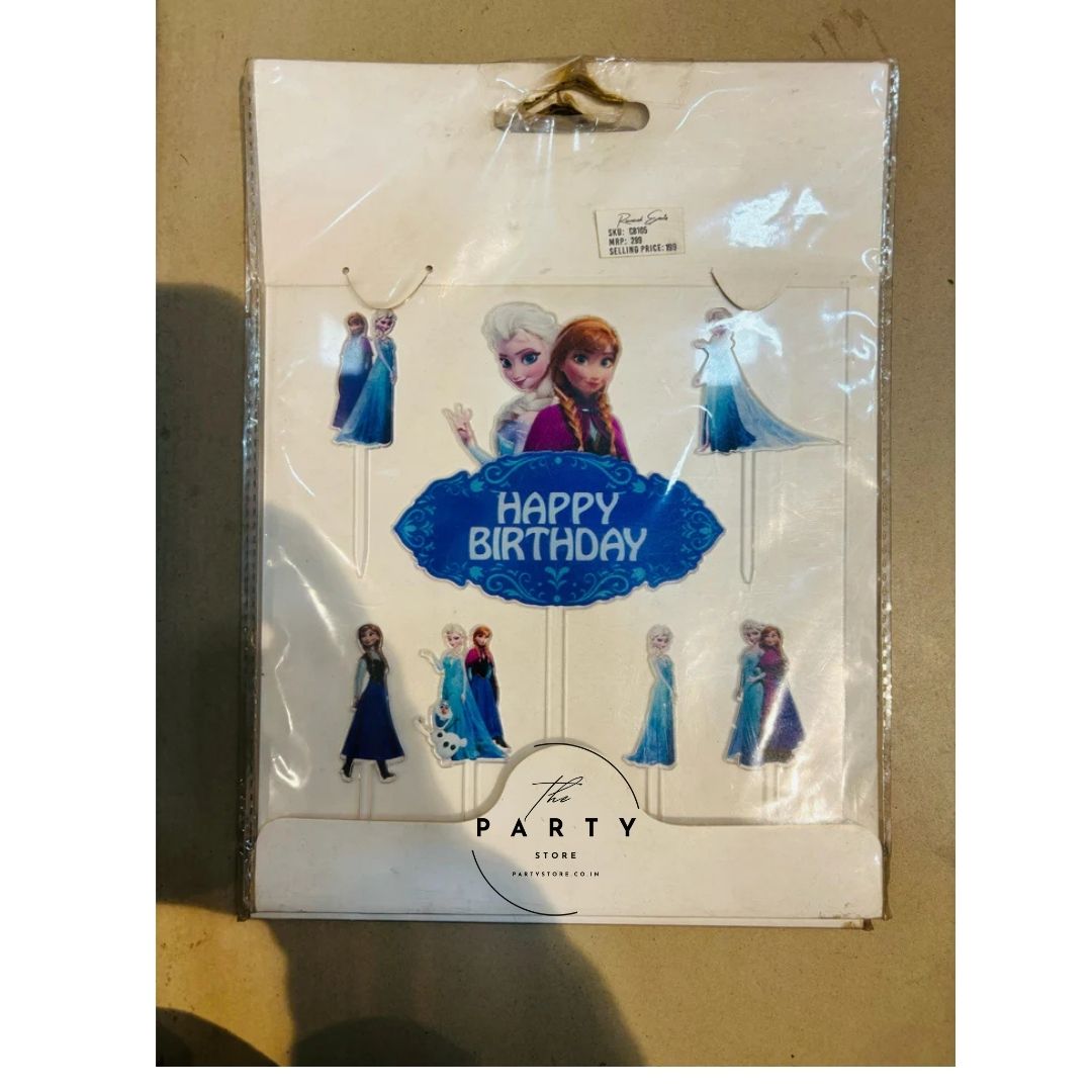 Frozen theme Cake topper