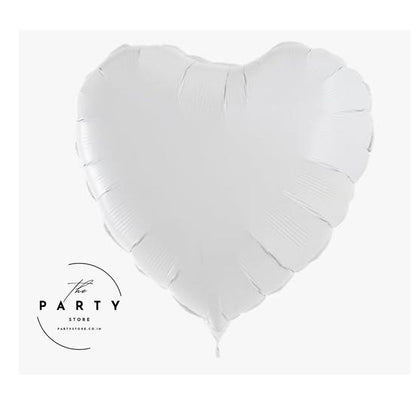 Graceful Swan with White Heart Balloon Decoration - Set of 5