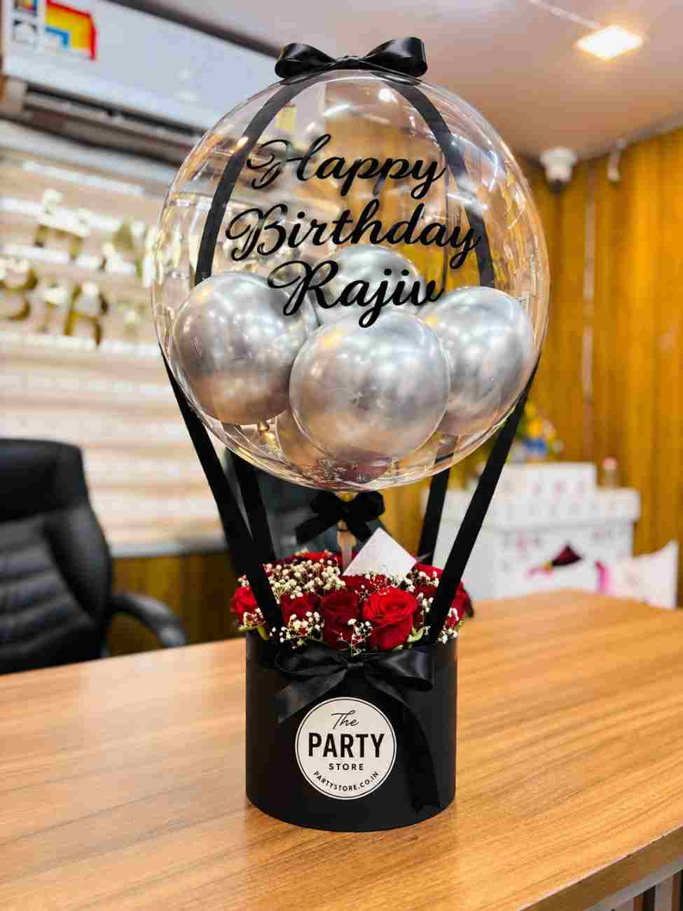 Personalized Bubble Balloon Photo Bouquet | Custom Gift Online | The Party Store