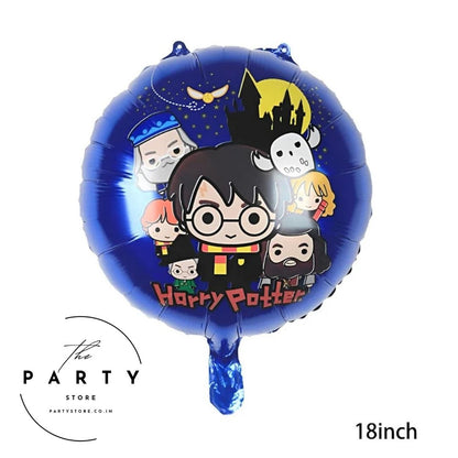 Harry Potter Theme Magic Foil Balloon for Birthday Party Decoration Chiller Party - Set of 5Pcs