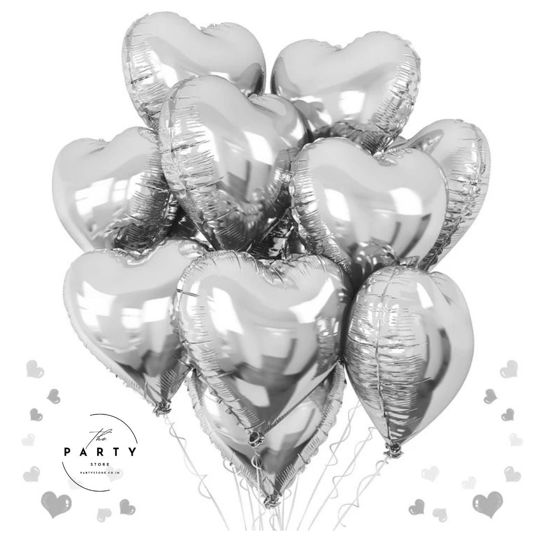 Heart Shaped Balloons for decoration 18inch