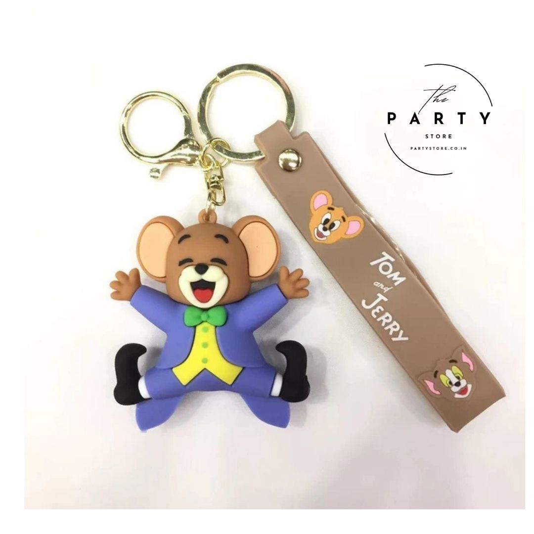 Jerry 3D Rubber Silicone Keychain