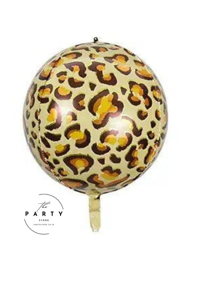 Jungle Theme Animal Print Helium Inflatable 4D Foil Balloons
