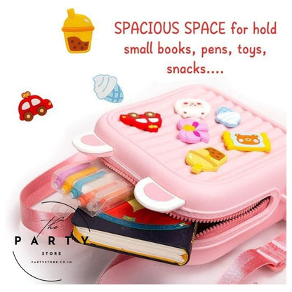Kids Backpack – Lightweight and Durable School Bag with Adjustable Straps and Customizable Badges
