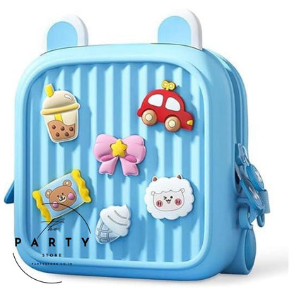 Kids Backpack – Lightweight and Durable School Bag with Adjustable Straps and Customizable Badges
