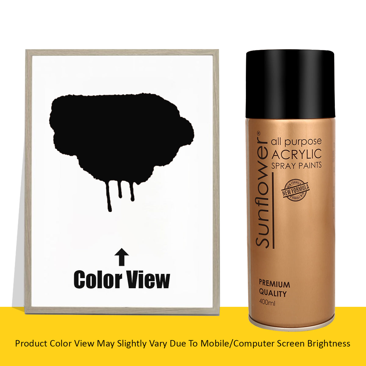 Color Spray Paint Multi-Surface For Wood, Metal, Wall, Glass, Fabric
