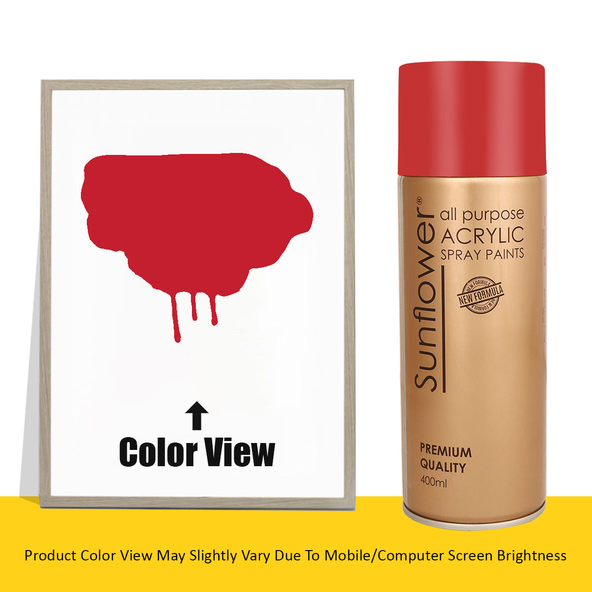 Color Spray Paint Multi-Surface For Wood, Metal, Wall, Glass, Fabric