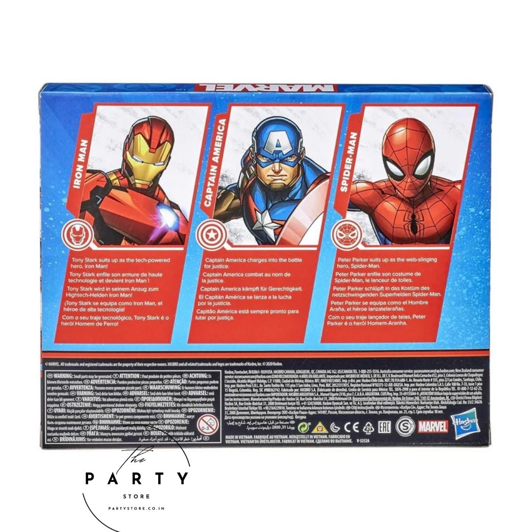 Marvel Action Figure Toys 6-Inch (Pack of 3)