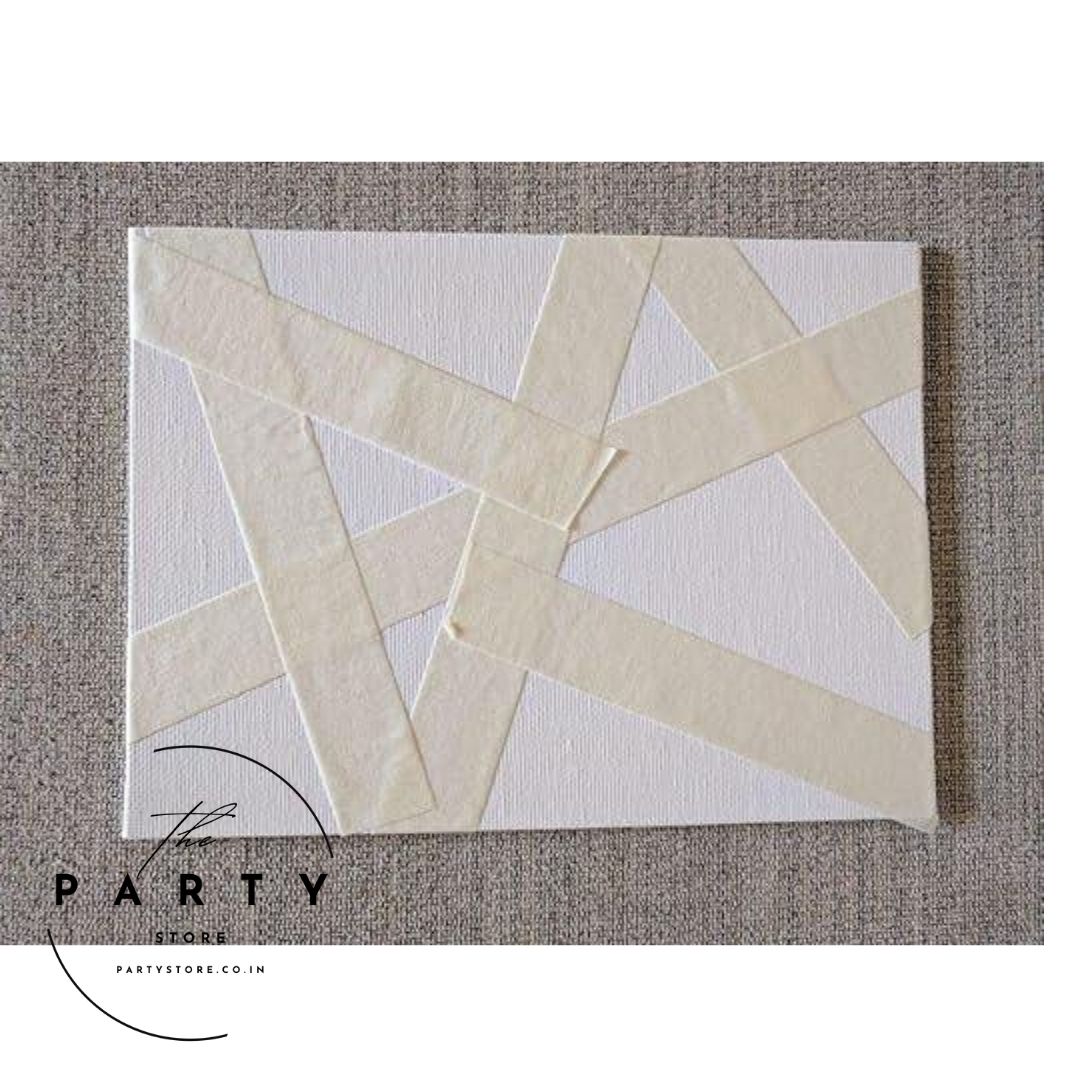 Masking Tape - Best for Carpenter, Labelling, Painting and leaves no residue after a peel