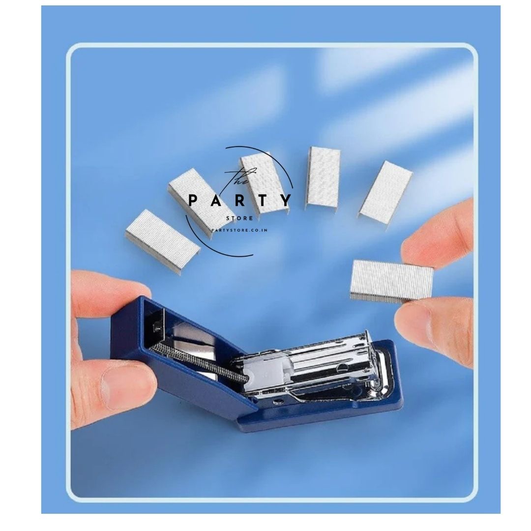 Mini Stapler for Kids, Art & Craft Activities, School Projects with 400 Staplers Pins Manual Box