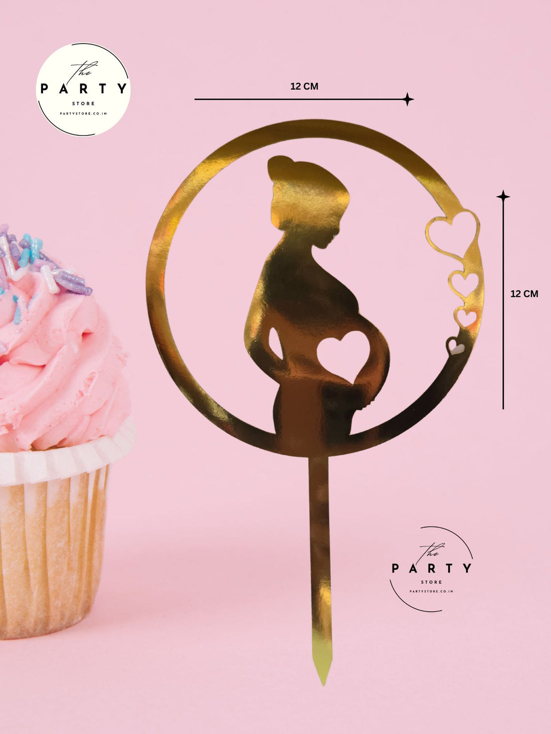 Baby Shower Cake topper for Mom to be