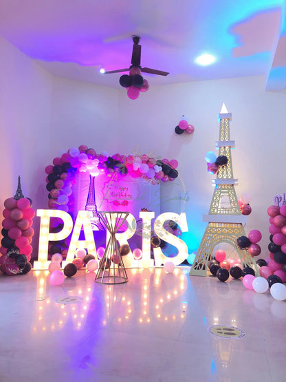 Eiffel Tower Rental in Gurgaon | Paris Theme Decoration Prop | The Party Store