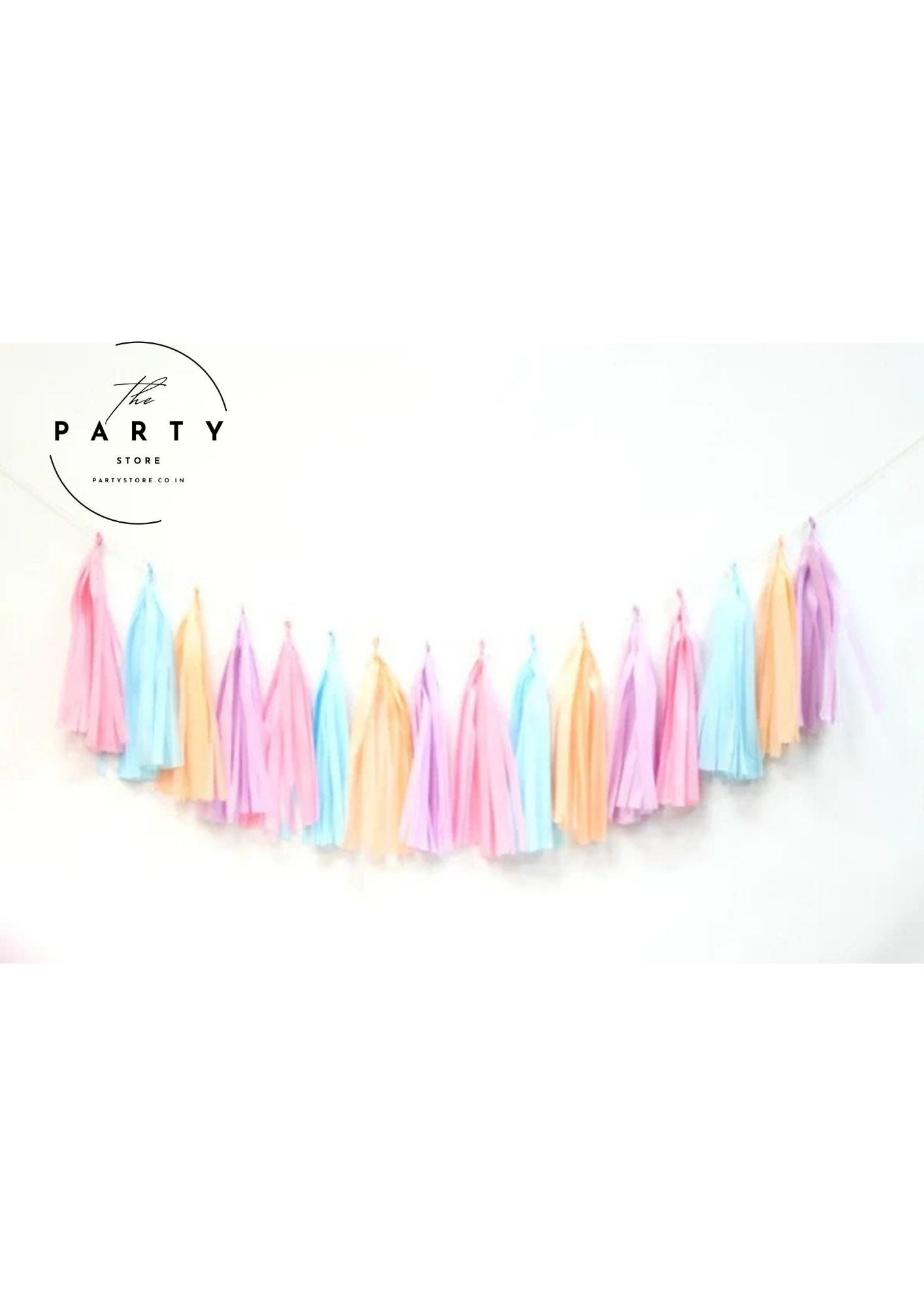 Pastel Tassel Garland for Baby Shower, parties, weddings, or home decor