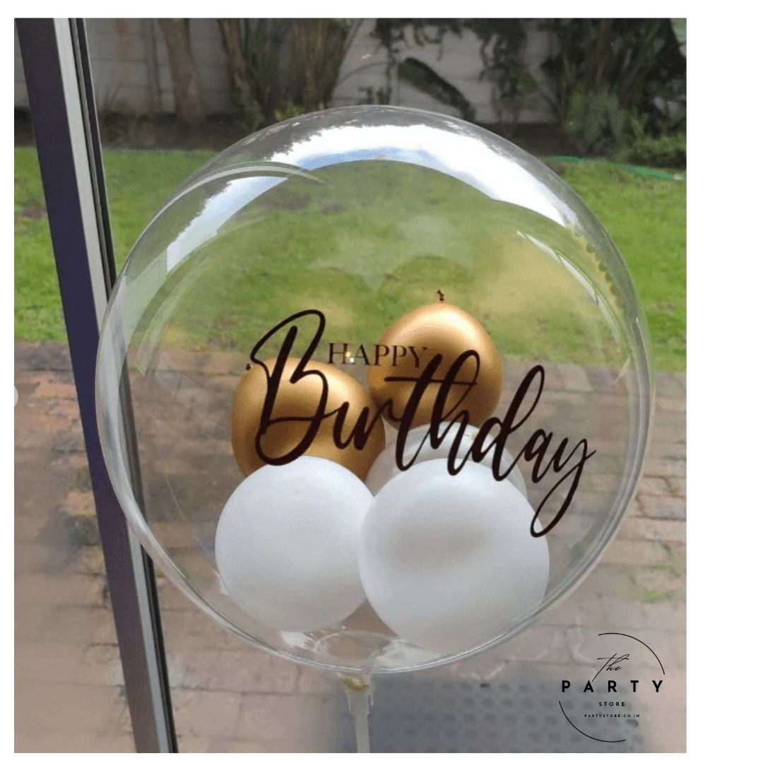 Personalised Balloon Custom Vinyl Sticker