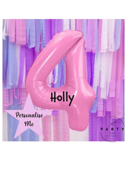 Personalised Balloon Custom Vinyl Sticker