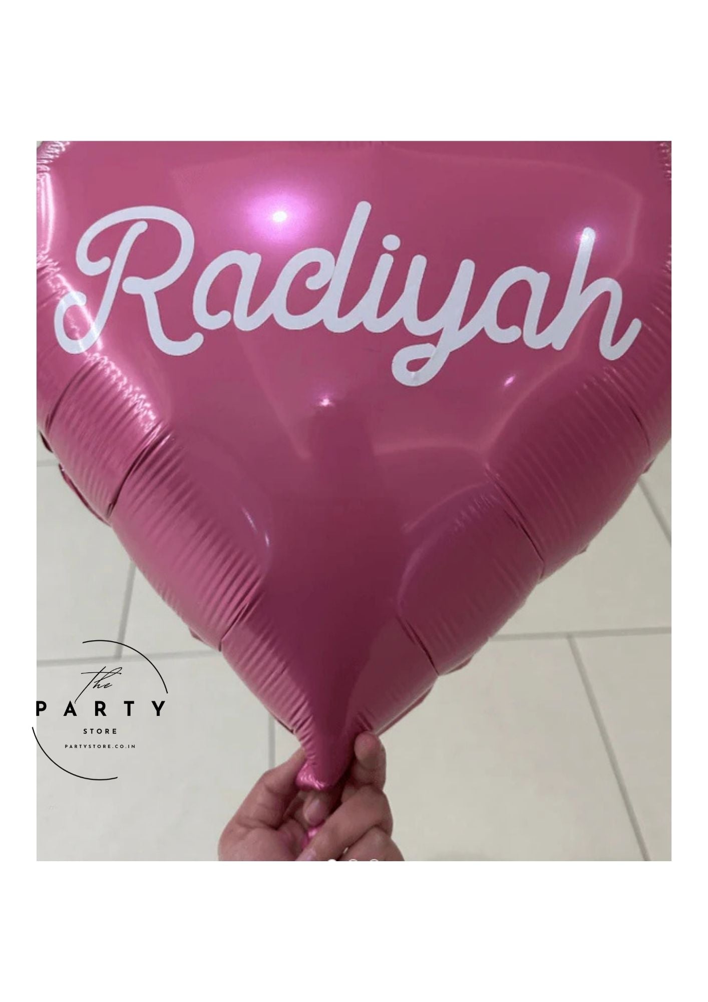 Personalised Balloon Custom Vinyl Sticker