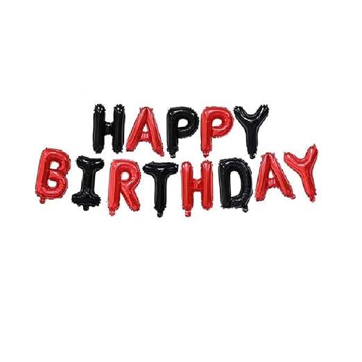 Happy Birthday Foil Balloon 3D Letters Inflatable Party Decor - The Party Store