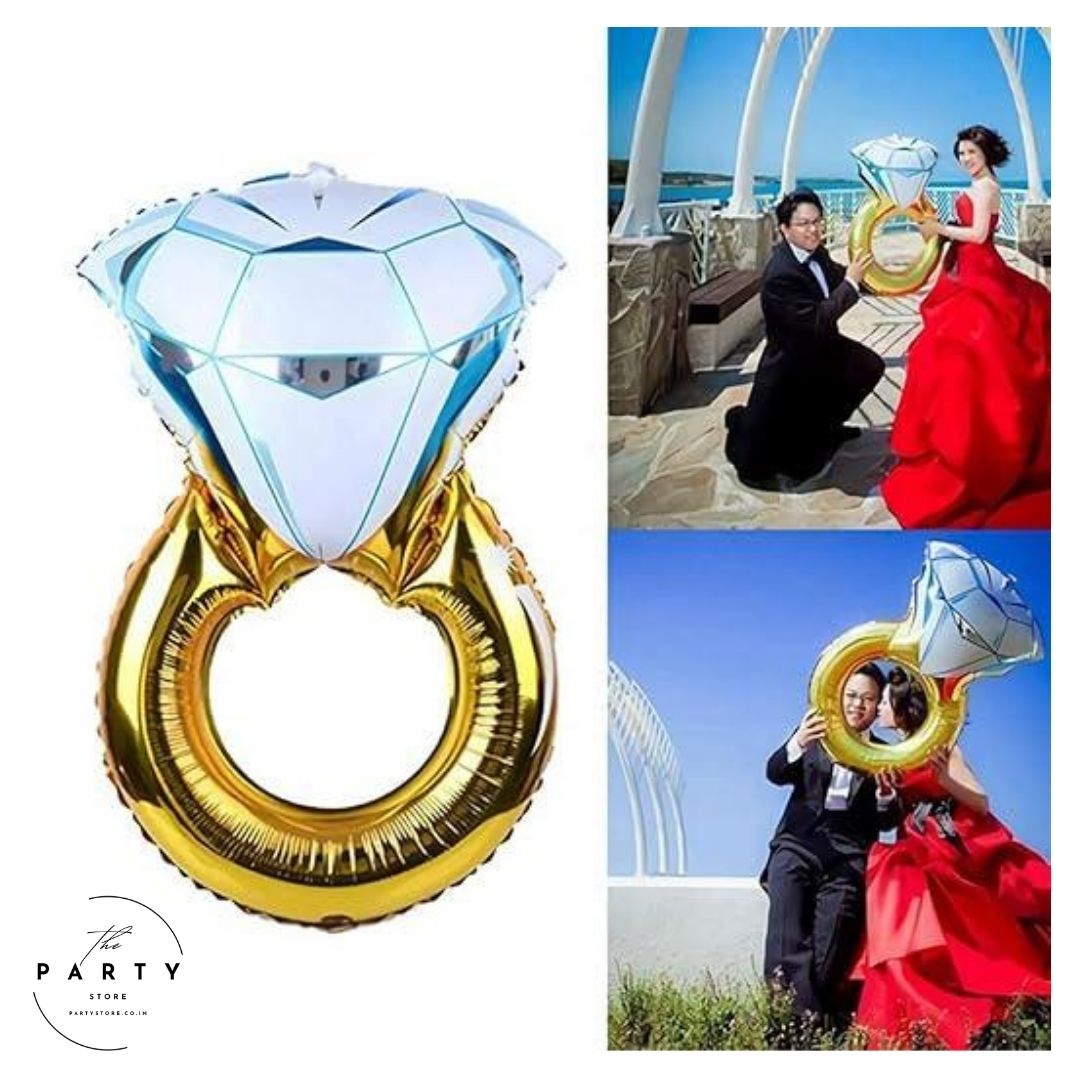Ring Foil Balloon for Bachelorette Party (Pack of 1Pc)