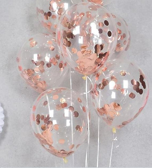 Confetti Helium Balloons Online | Transparent Floating Balloons | The Party Store