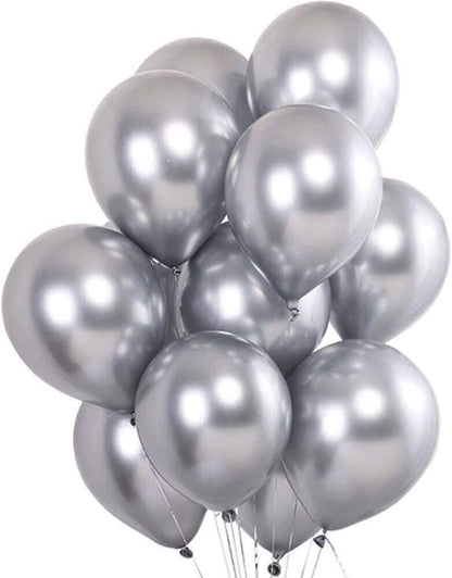 Chrome Helium Balloons Online | Metallic Floating Balloons