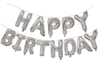 Happy Birthday Banner | Paper, Foil, Cursive Foil &amp; Bunting Decorations
