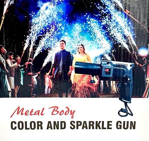 Sparkler Pyro Gun for Firework and Holi, Haldi Colors - The Party Store