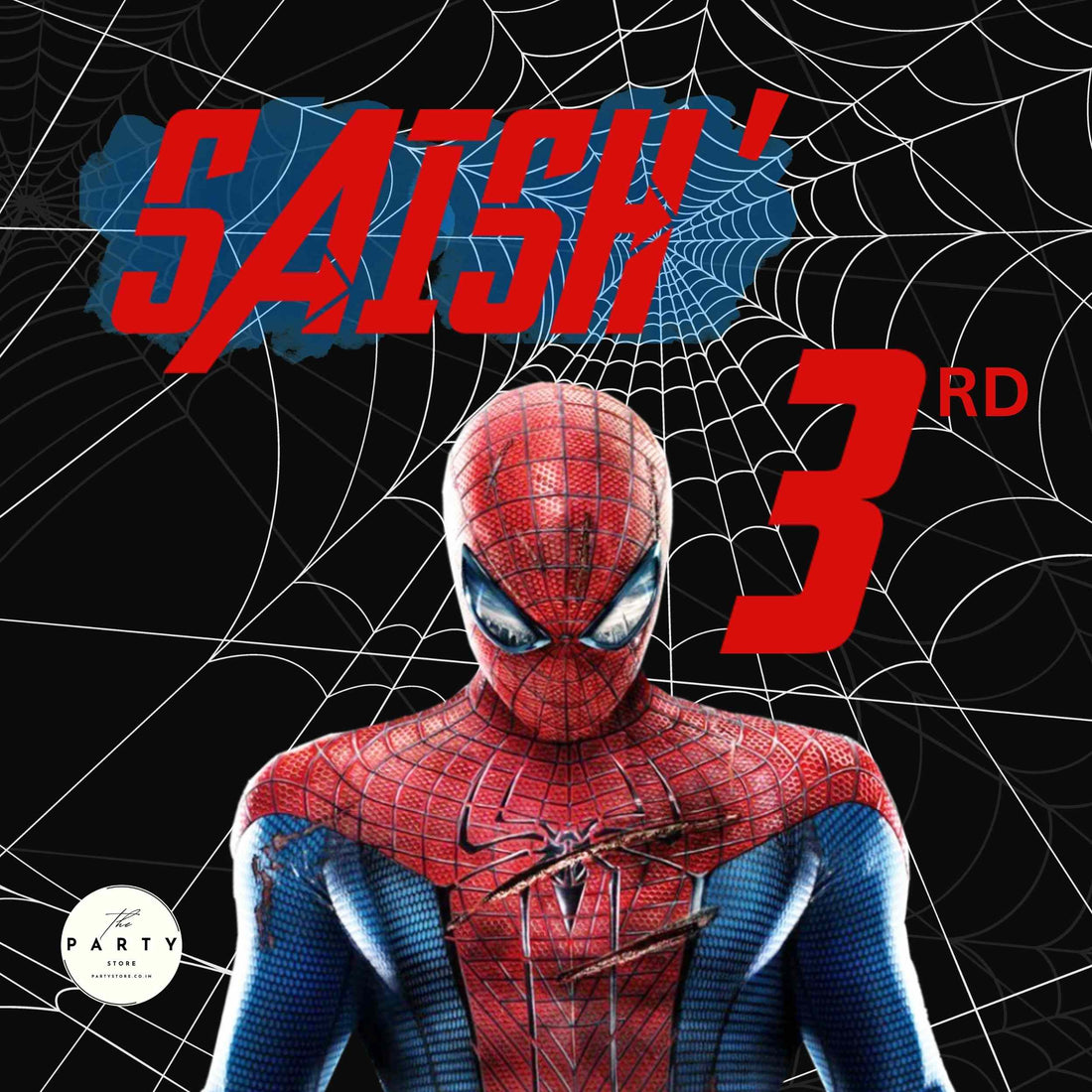 Spiderman Theme backdrop for kids Theme party