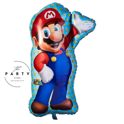 Super Mario Theme Helium inflatable Foil Balloon (Pack Of 5 Pcs)