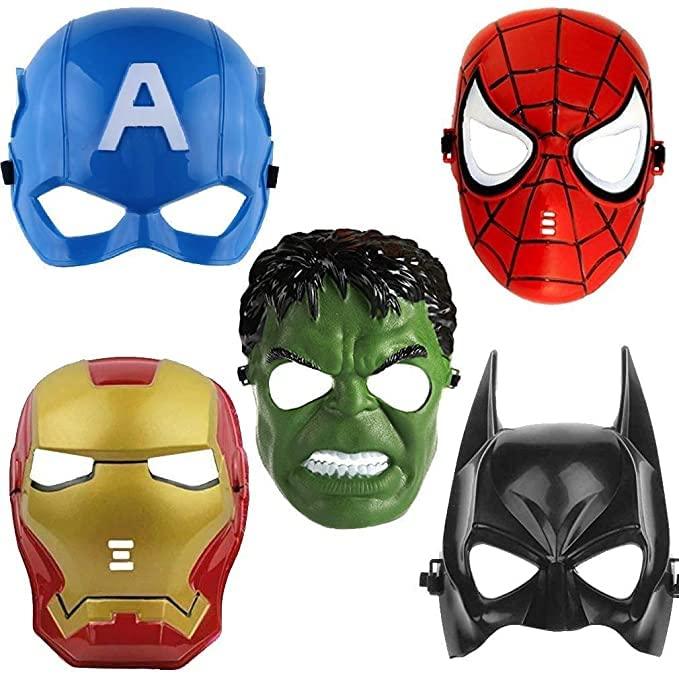 Super Hero Mask - Super Hero Birthday Party Mask For Kids - The Party Store