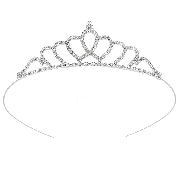 Princess Tiara Crown for Girls | Rhinestone Birthday Tiara for Kids | The Party Store