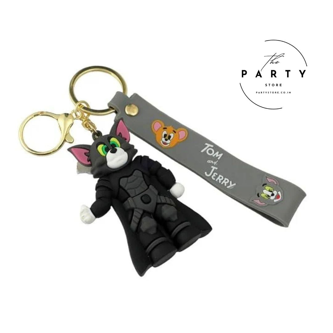 Tom  3D Silicon Keychain