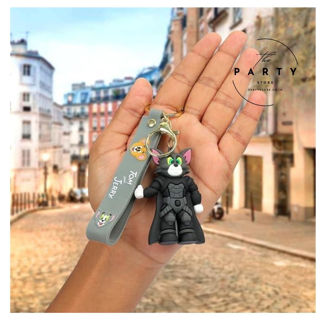 Tom  3D Silicon Keychain