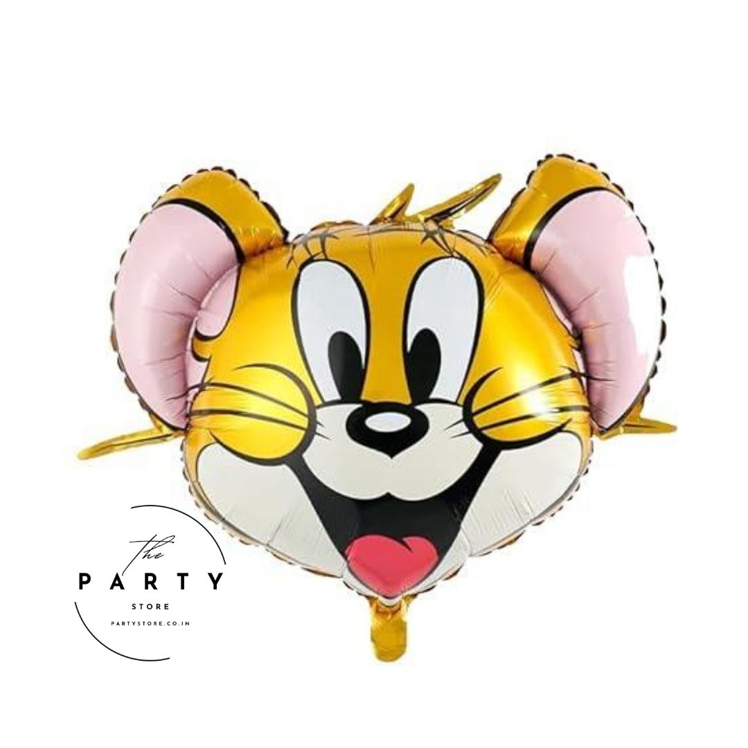 Tom &amp; Jerry Theme Foil Balloons for Kids Party (Pack of 5)