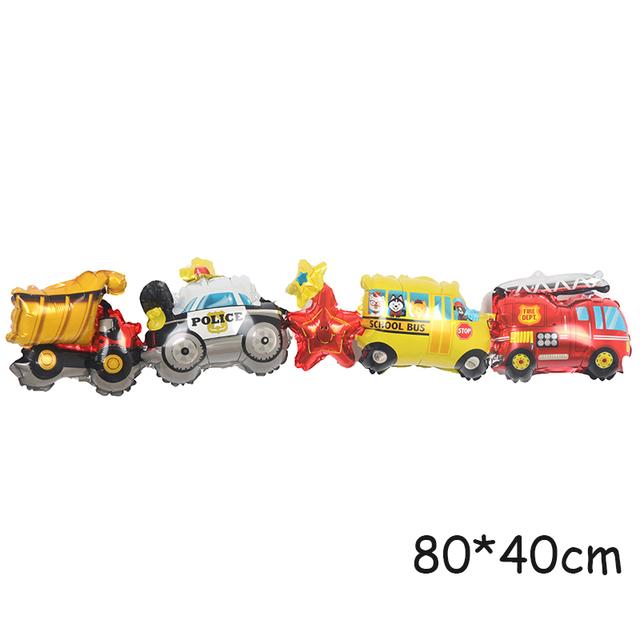 Vehicle Foil Balloon Garland