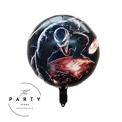 Venom Theme Avengers Foil Balloons for Birthday (Pack of 5Pcs)
