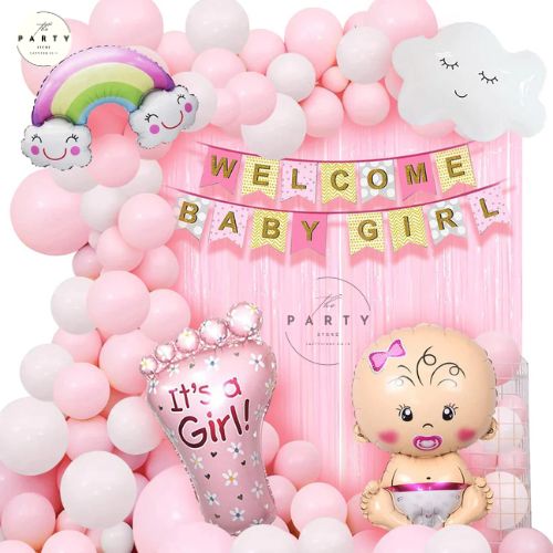 Welcome Baby Decoration-New Born Baby Welcome Home Kit 47Pcs