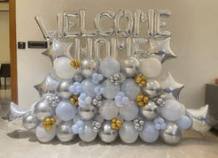 Welcome Home Balloon Bouquet | Premium Helium Balloon Bouquet for Homecoming | The Party Store