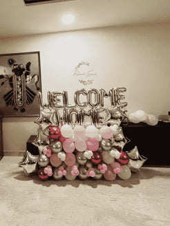 Welcome Home Balloon Bouquet | Premium Helium Balloon Bouquet for Homecoming | The Party Store