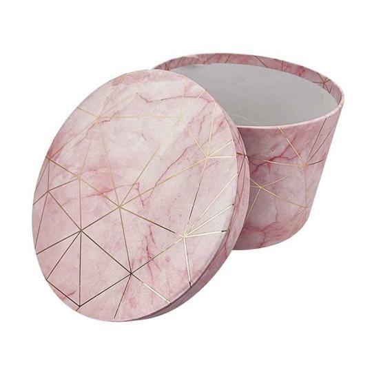 Elegant Round Gift Box with Lid – Perfect for Hampers - The Party Store