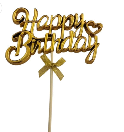 Happy Birthday Cake Topper for Birthday Decoration Party