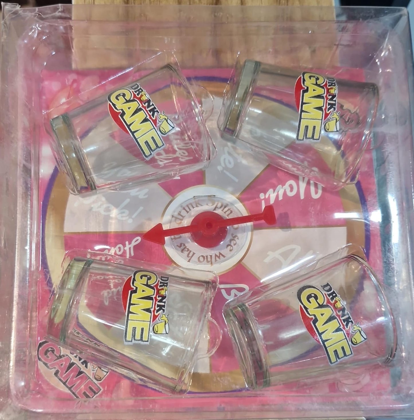 Bachelorette Party Drinking Spin Shot Party Game