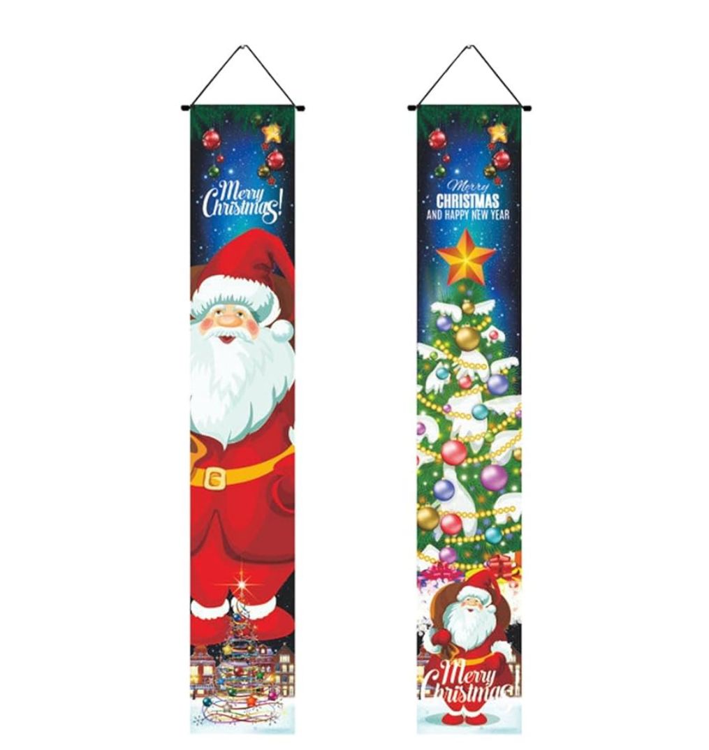 Front Porch Sign Festive Scene Layout Props Multipurpose for Office Indoor Style E|Home & Garden | Holiday & Seasonal Decor | Christmas & Winter | Ornaments