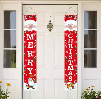 Front Porch Sign Festive Scene Layout Props Multipurpose for Office Indoor Style E|Home & Garden | Holiday & Seasonal Decor | Christmas & Winter | Ornaments
