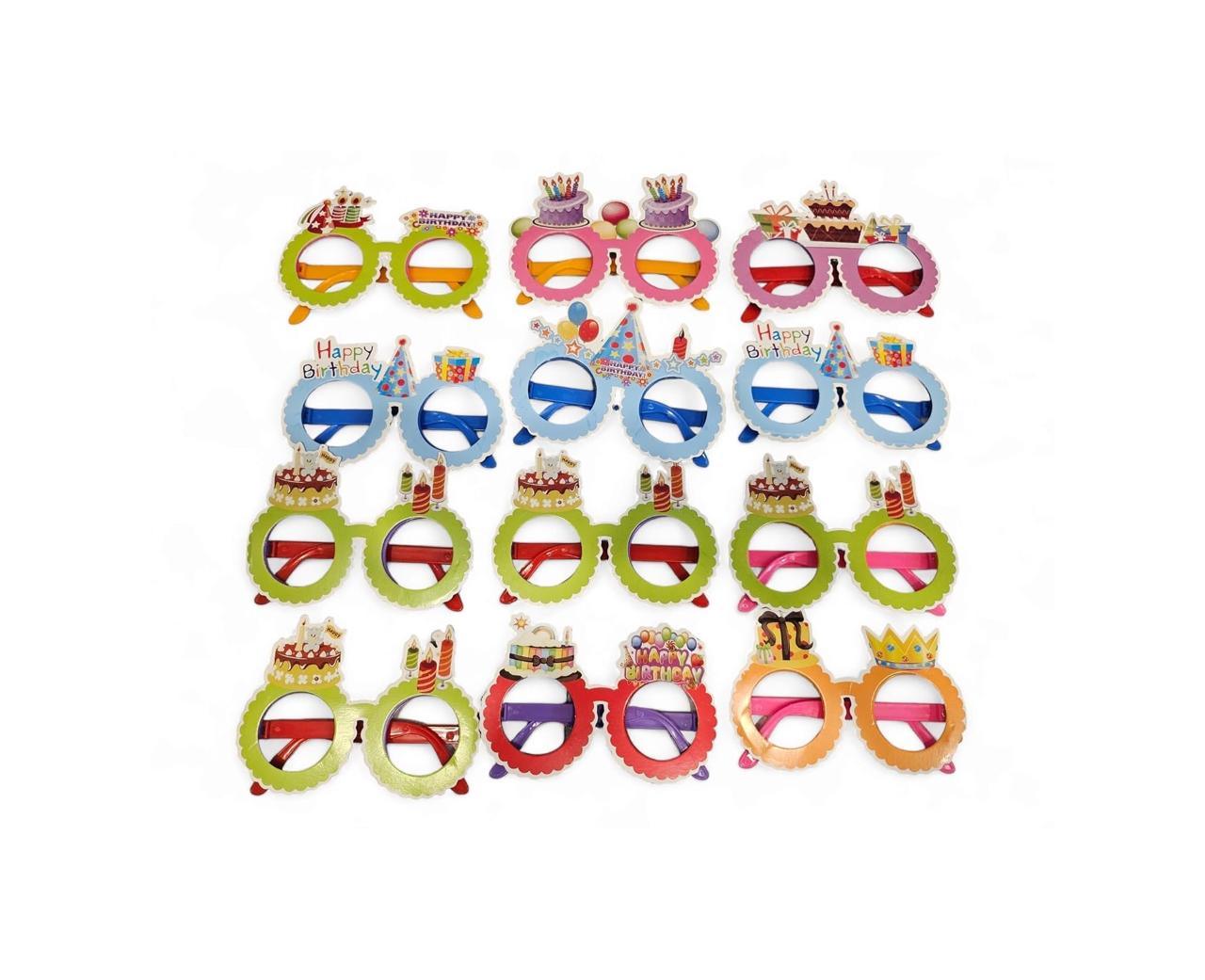 Happy Birthday Party Goggles for Kids Set of 12 - The Party Store