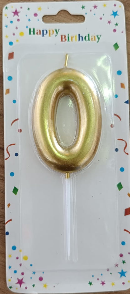 Decorative Number candle for Birthday Cake
