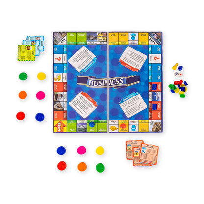 Business India Board Game 5 in 1 Board Game with Other Games - The Party Store
