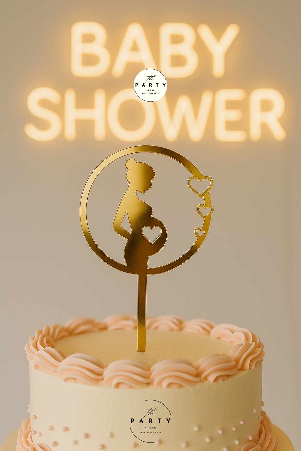 Baby Shower Cake topper for Mom to be