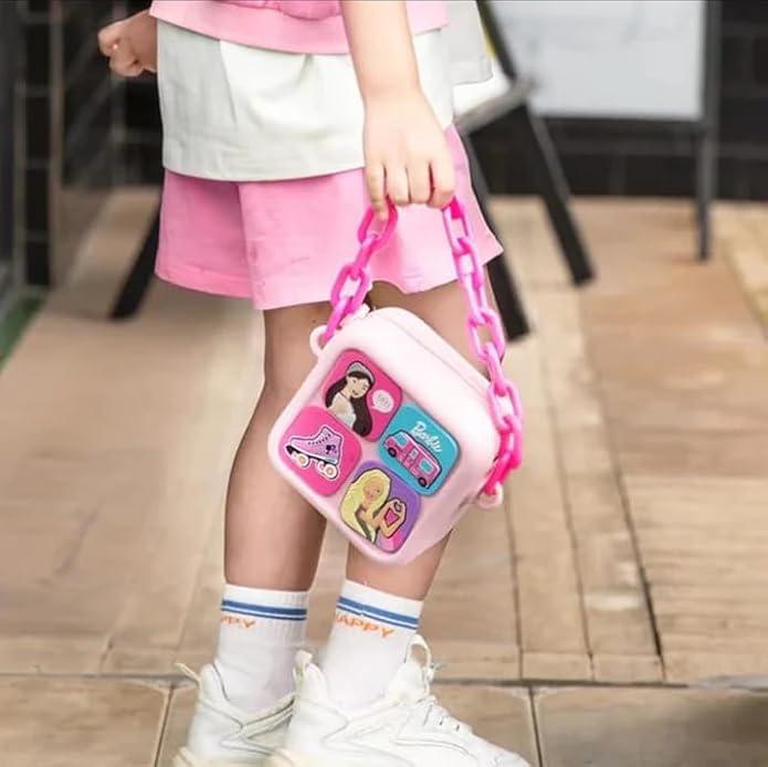 Barbie Design Shoulder Sling &amp; Hand Bag For Girls - The Party Store